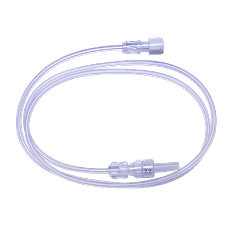 75cm Microbore Extension Set with Female Luer Lock to Male Luer Lock & Rotating Collar